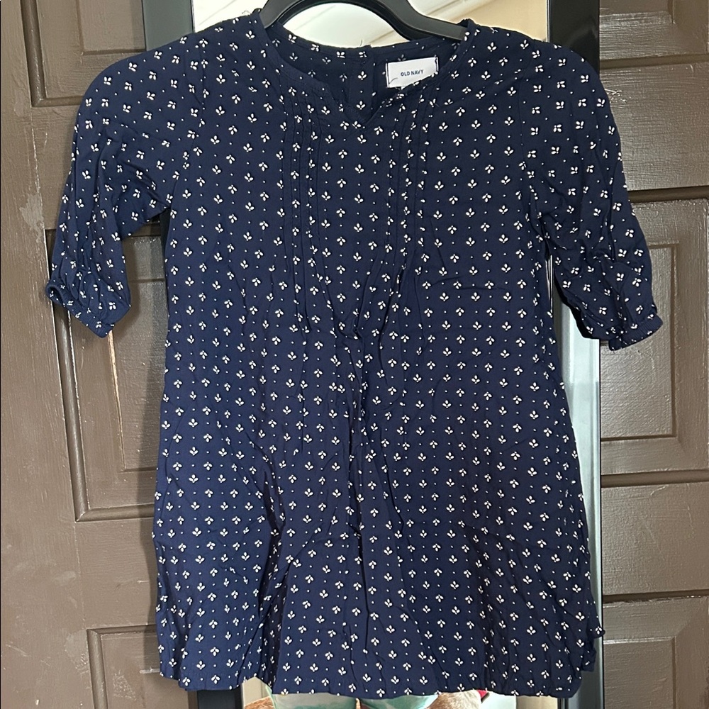Old Navy Navy Blue Kids dress; size 5T